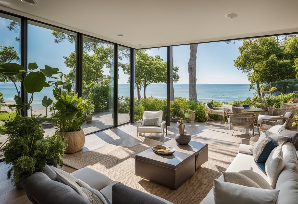 A cozy beachfront home in Toronto undergoes a stunning renovation by ELJ Contractors, with fresh paint, new fixtures, and modern updates